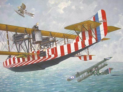 Roden Models 047 1:72 Felixstowe F.2A Flying Boat BiPlane Military Plane Kit