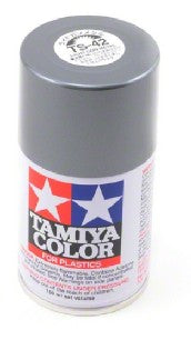 Tamiya 85042 TS-42 Light Gun Metal 100 ml Spray Paint Can