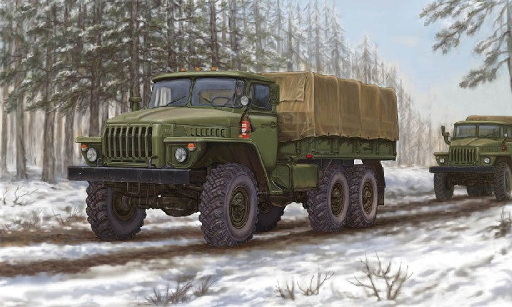 Trumpeter 01012 1:35 Russian URAL4320 Truck Military Aircraft Plane Model Kit