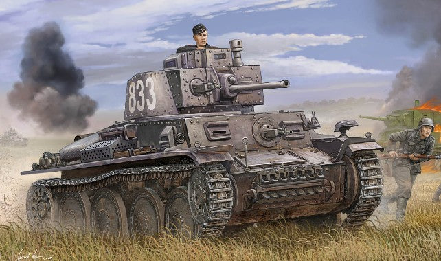 Trumpeter 01577 1:35 German PzKpfw 38(t) Ausf E/F Military Tank Model Kit