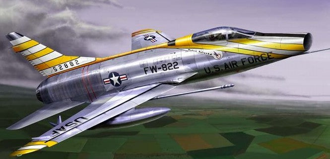 Trumpeter 01649 1:72 F100D Super Sabre Attack Fighter Military Plane Kit