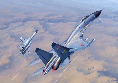 Trumpeter 01662 1:72 Chinese J-11B (Flanker B+) Fighter Military Plane Kit