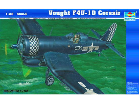 Trumpeter 02221 1:32 F4U1D Corsair Military Aircraft Plane Model Kit
