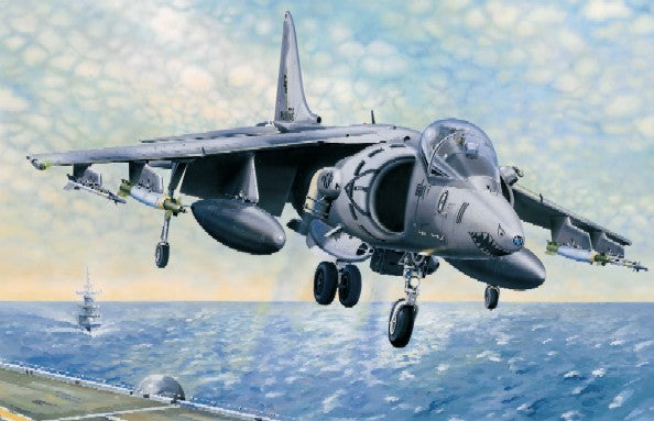 Trumpeter 02229 1:32 AV8B Harrier II Early Version Attack Military Plane Kit