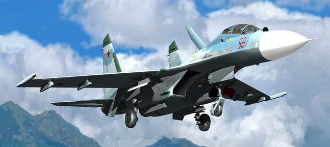 Trumpeter 02270 1:32 Sukhoi Su27UB Flanker C Russian Fighter Military Plane Kit
