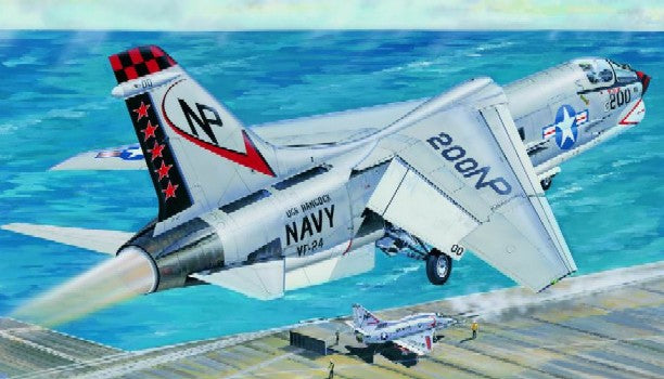 Trumpeter 02273 1:32 F8J Crusader US Navy Fighter Military Aircraft Plane Kit