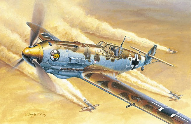 Trumpeter 02290 1:32 Messerschmitt Bf109E4/Trop German Fighter Plane Kit