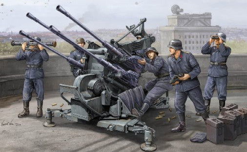 Trumpeter 02309 1:35 German 2cm Flak 38 Gun Plastic Model Kit