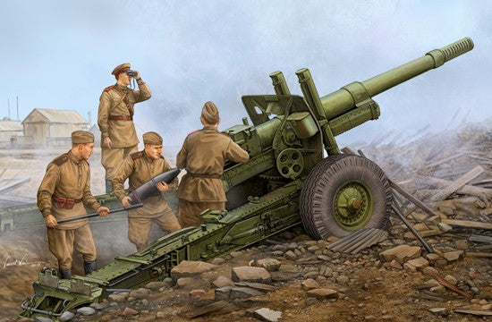 Trumpeter 02324 1:35 Soviet ML20 152mm Howitzer w/M46 Carriage Plane Kit