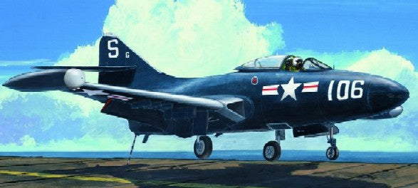 Trumpeter 02834 1:48 F9F3 Panther US Navy Fighter Military Aircraft Plane Kit
