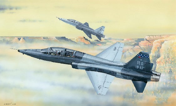Trumpeter 02877 1:48 USAF T-38C Talon Jet Trainer Military Aircraft Plane Kit