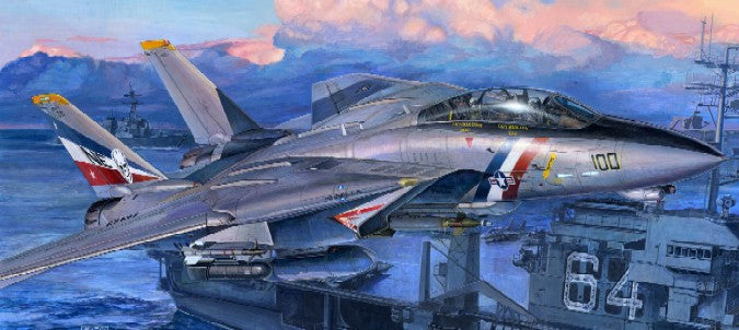 Trumpeter 03203 1:32 F14D Super Tomcat Fighter Military Aircraft Plane Model Kit