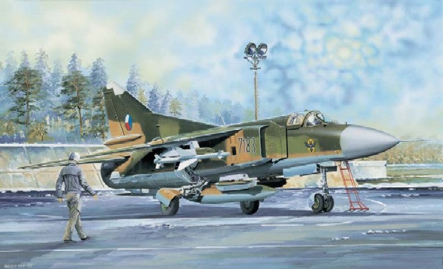 Trumpeter 03209 1:32 MiG23MF Flogger B Soviet Fighter Military Plane Kit
