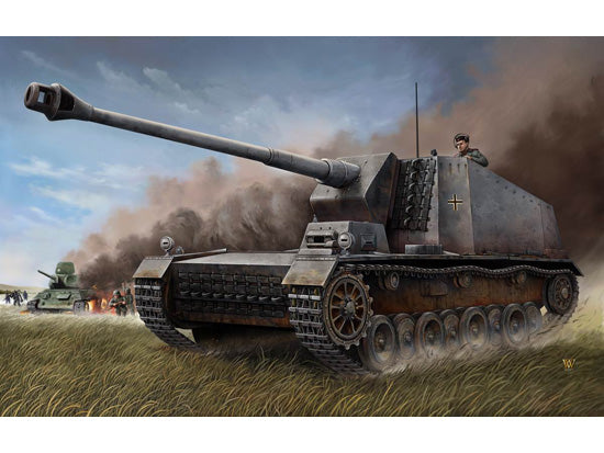 Trumpeter 00350 1:35 German 12.8cm Selbstfahrlafette L/61 Military Tank Kit