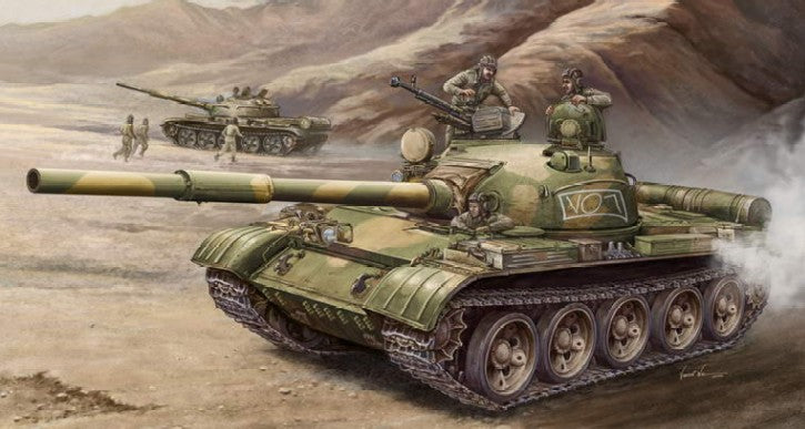Trumpeter 00377 1:35 Russian T62 Mod 1972 Tank Plastic Model Kit