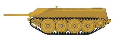 Trumpeter 00385 1:35 German Entwicklungsfahrzeug E 10 Military Tank Model Kit