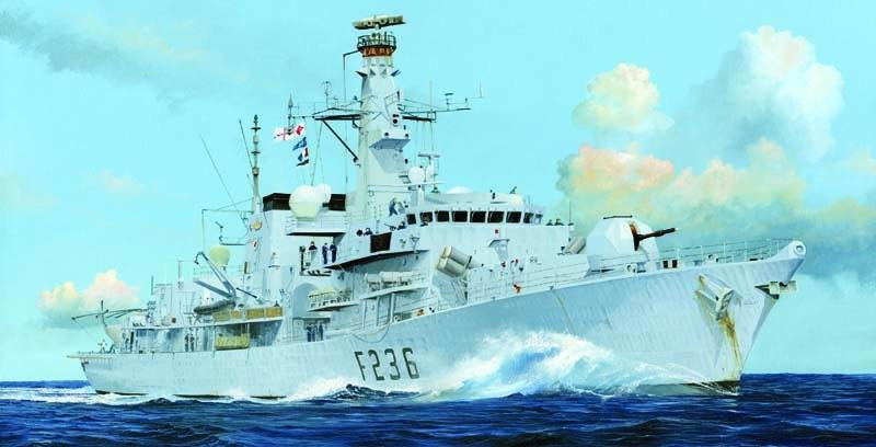 Trumpeter 04545 1:350 HMS Montrose F236 Type 23 Frigate Plastic Model Kit