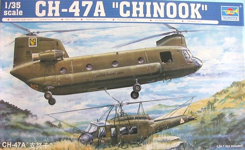 Trumpeter 05104 1:35 CH47A Chinook Military Aircraft Helicopter Model Kit
