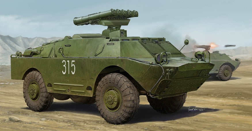 Trumpeter 05515 1:35 Russian 9P148 Konkurs (BRDM2 Spandrel) Plastic Model Kit