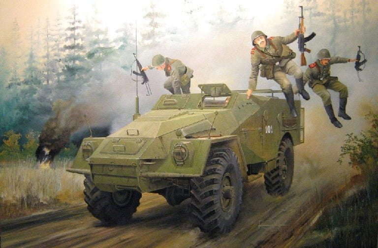 Trumpeter 05517 1:35 Russian BTR40 Armored Personnel Carrier Vehicle Kit