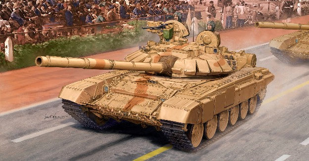 Trumpeter 05561 1:35 Indian T90C Main Battle Military Tank Model Kit