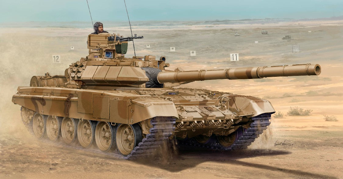 Trumpeter 05563 1:35 Russian T90C (T90S) Main Battlew/Welded Turret Tank Kit