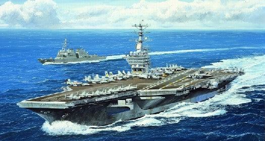 Trumpeter 05739 1:700 2005 USS Nimitz CVN68 Aircraft Carrier Ship Kit