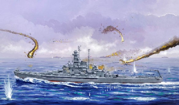Trumpeter 05760 1:700 1945 USS South Dakota BB57 Battleship Plastic Model Kit