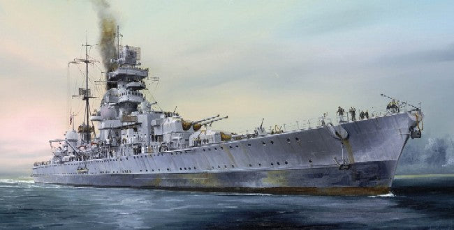 Trumpeter 05767 1:700 1945 German Prinz Eugen Heavy Cruiser Plastic Model Kit