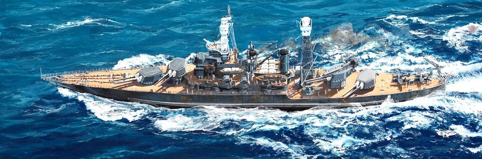 Trumpeter 05771 1:700 1941 USS West Virginia BB48 Battleship Ship Plastic Kit