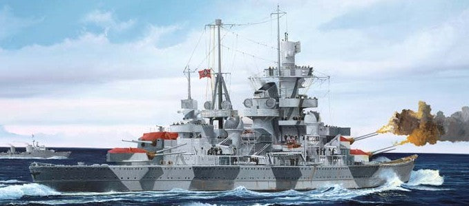 Trumpeter 05775 1:700 1940 German Admiral Hipper Heavy Cruiser Plastic Model Kit
