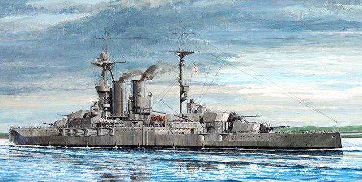Trumpeter 05780 1:700 1915 HMS Warspite British Battleship Plastic Model Kit