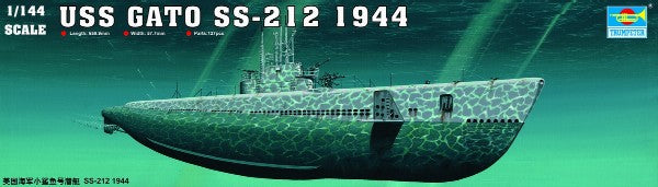 Trumpeter 05906 1:144 1944 USS Gato SS212 Submarine Plastic Model Kit