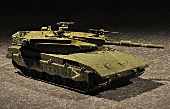 Trumpeter 07104 1:72 Israeli Merkava Mk III Baz Main Battle Military Tank Kit