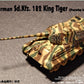 Trumpeter 07202 1:72 German Sd.Kfz. 182 King Tiger (Porsche Turret) Model Kit