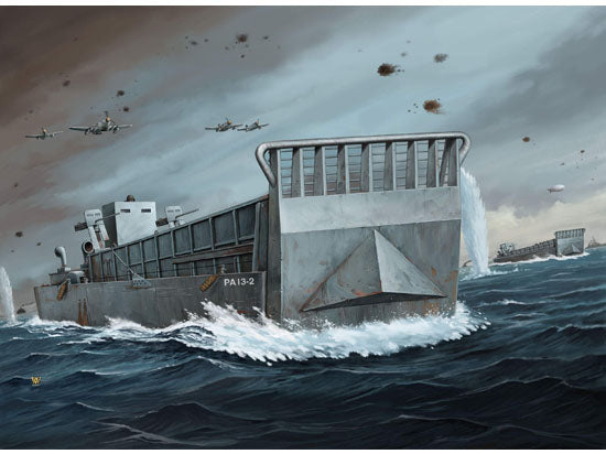 Trumpeter 07213 1:72 WWII LCM(3) US Navy Landing Craft Plastic Model Kit