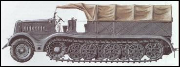 Trumpeter 07252 1:72 German Sd.Kfz.9 Schwere Zugkraftwagen 18t Type F3 Model Kit