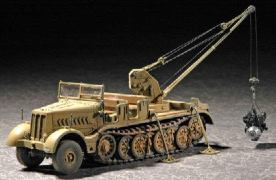 Trumpeter 07253 1:72 Drehkran 6t auf Zugkraftwagen 18t Sd.kfz.9/1 Early Kit