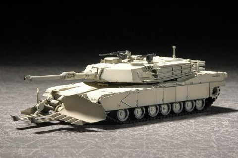 Trumpeter 07277 1:72 M1A1with Mine Clearing Blade System Military Tank Kit