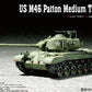 Trumpeter 07288 1:72 US M46 Patton Medium Military Tank Model Kit