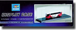 Trumpeter 09802 Crystal Clear Polystyrene Display Case 257 mm x 66 mm x 82 mm