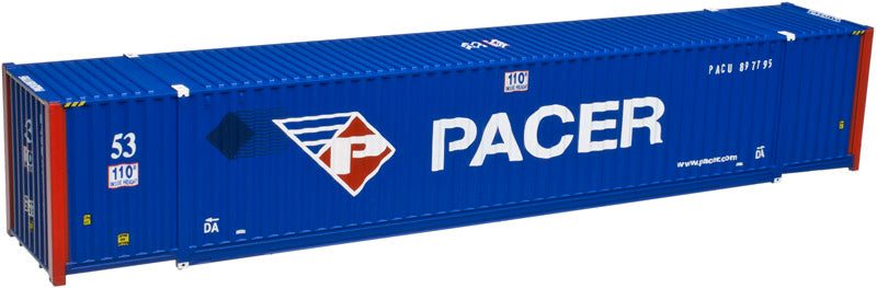 Atlas 20 003 001 HO Pacer Jindo 53' Cargo Container/2014 Logo Set #2 (Pack of 3)