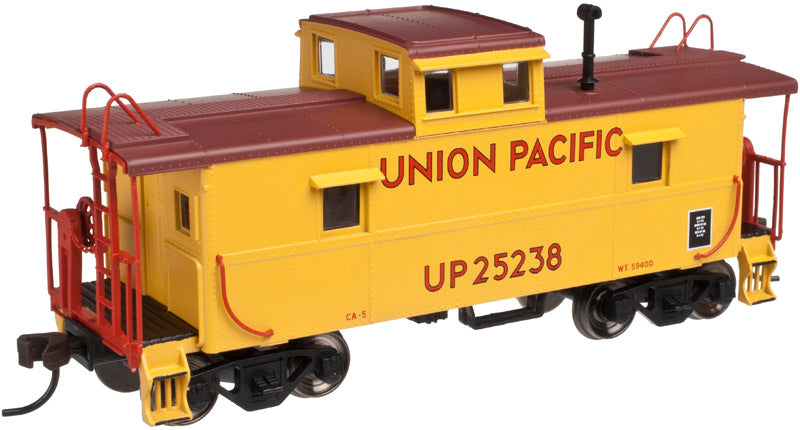 Atlas 20003016 HO Union Pacific C&O-Style Steel Center-Cupola Caboose #25238