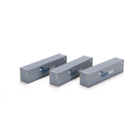 Athearn 29164 HO Seago Line 40' Container Ready To Roll (Set of 3)