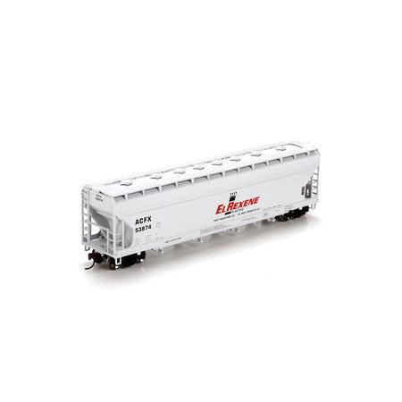 Athearn 72333 HO El Rexene RTR ACF Centerflow Hopper #53874