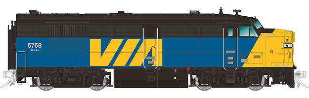 Rapido Trains 20526 HO VIA Rail Canada MLW FPA4 with Sound & DCC #6775