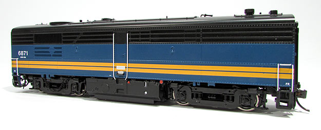 Rapido Trains 30512 HO VIA Rail Canada MLW FPB4 Diesel Engine w/Sound/DCC #6863