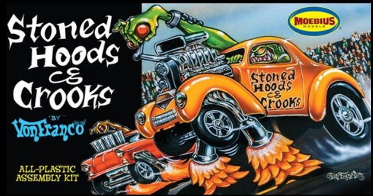 Moebius Models 1209 Von Franco's Stoned Hoods & Crooks Custom Car