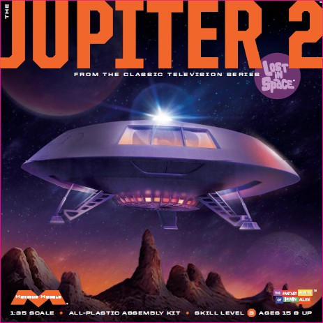 Moebius Models 913 1:35 Lost in Space: Jupiter 2 Spaceship
