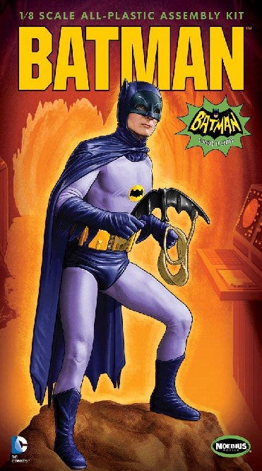 Moebius Models 950 1:8 1966 Batman TV Series Batman Action Figure
